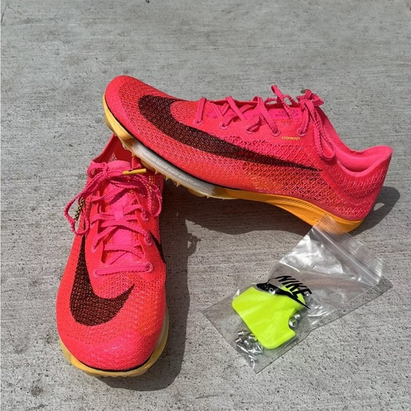 Nike Air Zoom Victory Distance Track Spikes Hyper Pink Mens Size